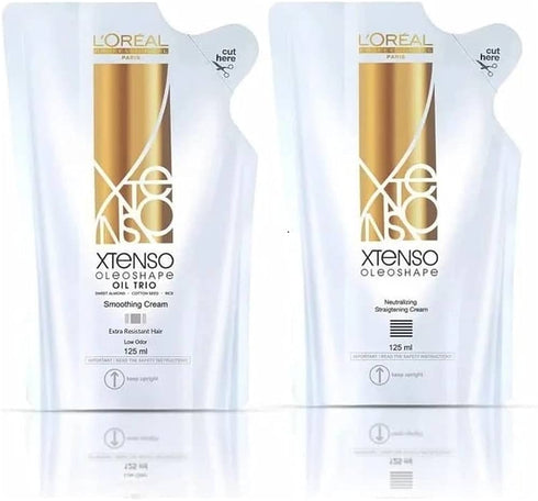 L'Oreal Paris X Tenso Oleoshape Smoothing and Neutralizing Straightening Hair Cream 125g